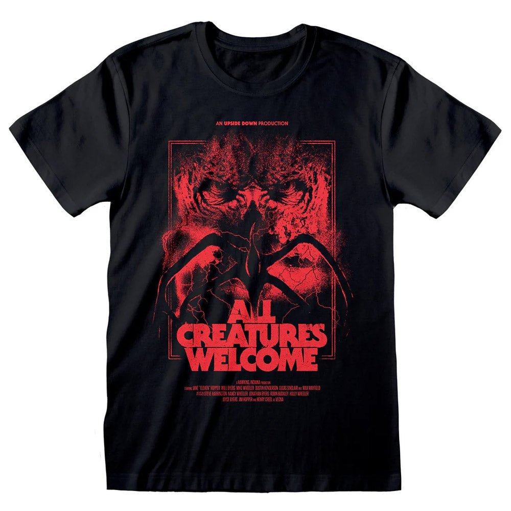 STRANGER THINGS ストレンジャー・シングス (シーズン5 配信 記念 ) - ALL CREATURES WELCOME / Tシャツ / メンズ - PGS